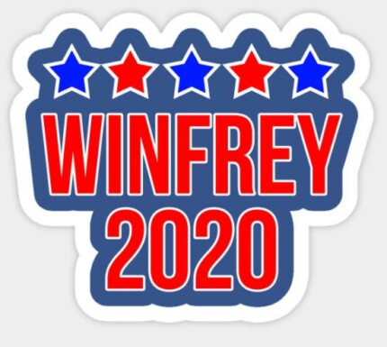 Oprah Winfrey For President 2020 Sticker