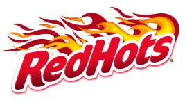 RED HOTS CANDY LOGO