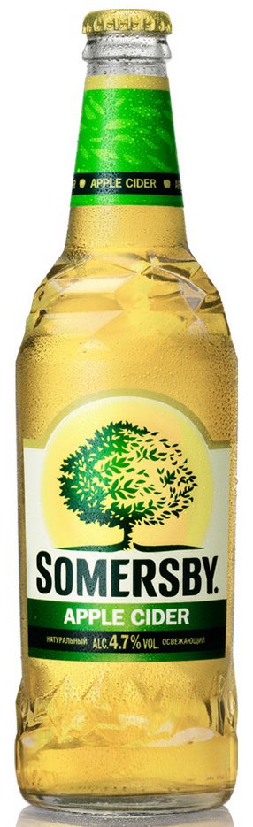 Somersby bottle Decal