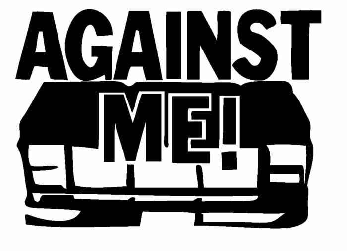 Against Me Band Vinyl Decal Stickers
