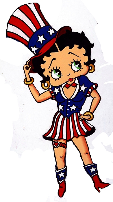 Betty Boop Cartoon Sticker - Pro Sport Stickers