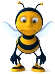 Bumble Bee Sienfield Movie Diecut Decal