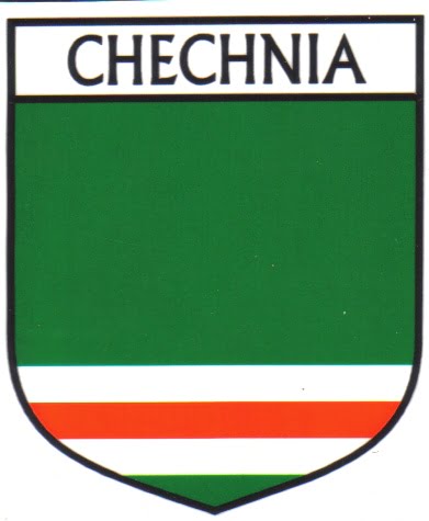Chechnia Flag Crest Decal Sticker