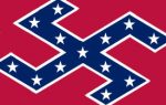 Confederate swastikas sticker