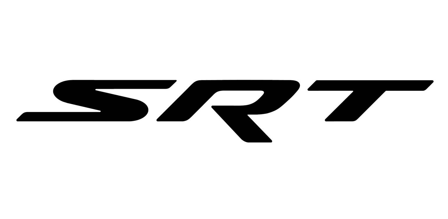 dodge srt cars logo die cut vinyl decal - Pro Sport Stickers