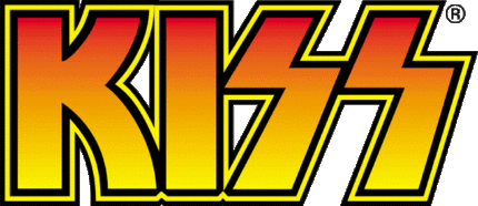 Kiss Logo Diecut Vinyl Sticker