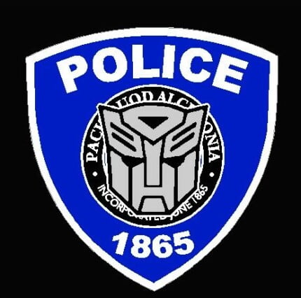 POLICE Transformer Shields Auto Blue