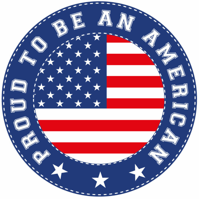  USA American Fish Flag Sticker - Patriotic Fishing Decal Vinyl  Die Cut Car Truck Boat Bumper Window Graphic : Sports & Outdoors