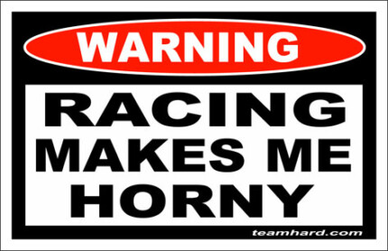Racing Horny Sticker Pack