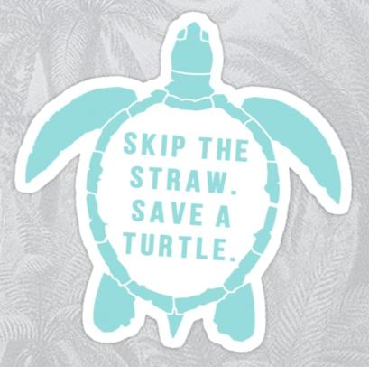 Save the Ocean Sea Turtle Sticker