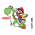 Super Mario and Yoshie Logo