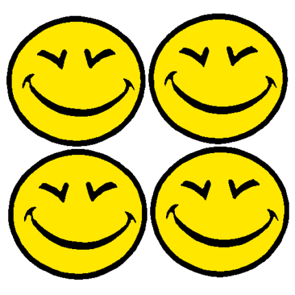 Smile  2 decal