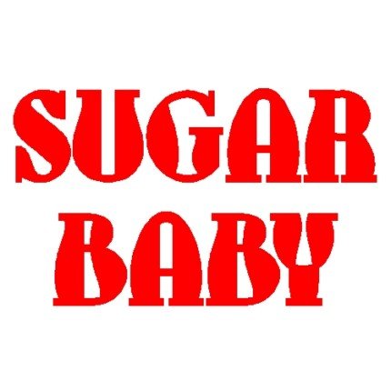 Sugar Baby Sticker - 115B