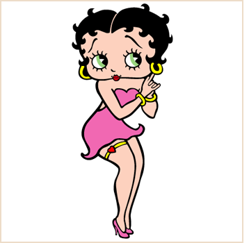 Betty Boop Decal3