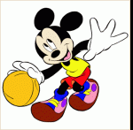 Mickey Mouse Cartoon Decal 01