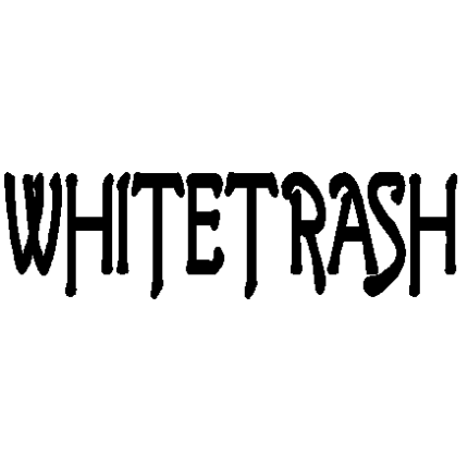 White Trash decal