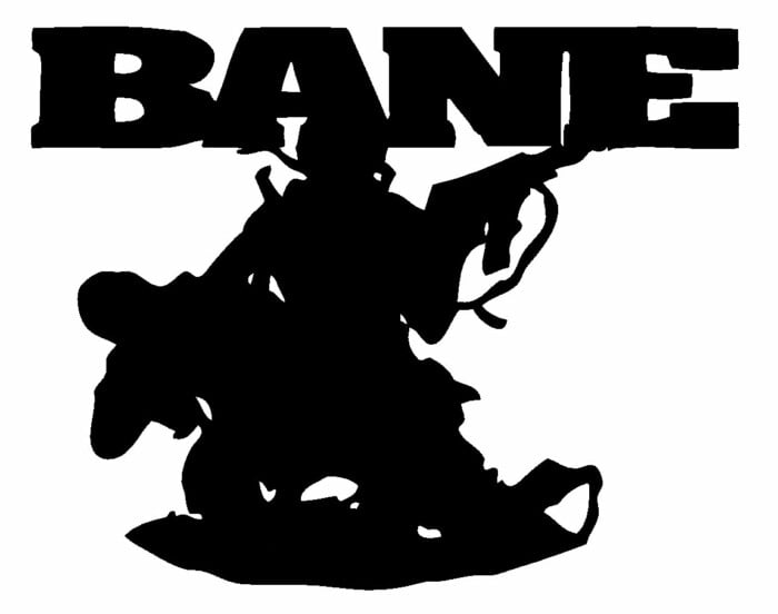 Bane Band Vinyl Decal Stickers