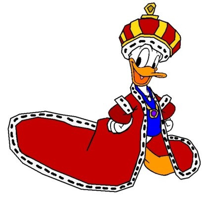 Donald-Duck-the king