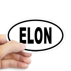 ELON_Oval_Sticker