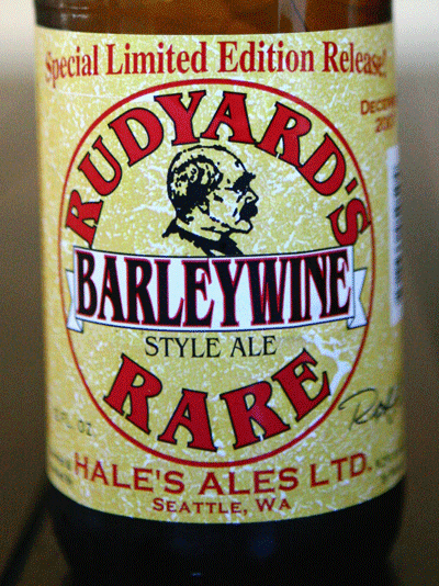 Hales Ales Rudyards Barley Wine