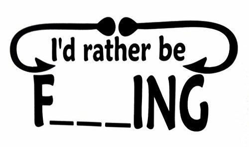 id rather be fishing decal 33 - Pro Sport Stickers