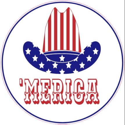Merica-Cowboy-Hat-Sticker