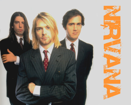 Nirvana 2 Color Band Decal