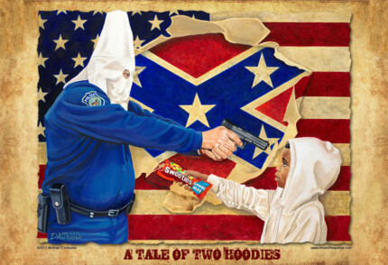 racist hoodies poster