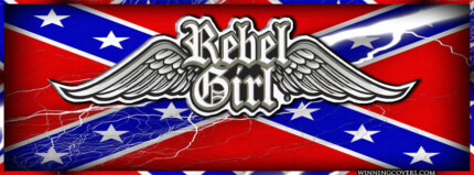 rebel girl sticker