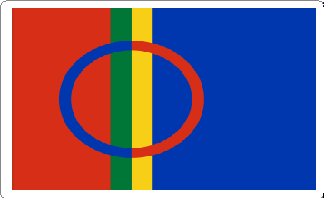 Sami Flag Decal