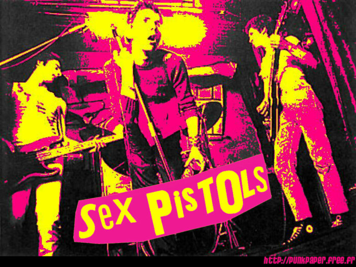 Sex Pistols Color Band Decal