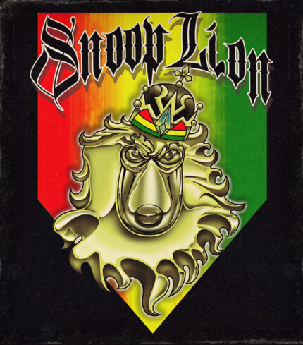 snoop lion shield sticker