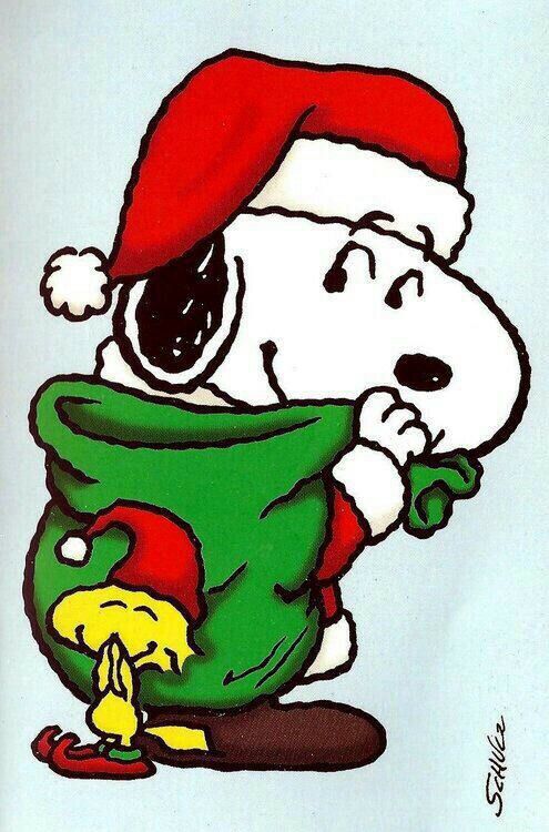 Snoopy Christmas Sticker santa with woody - Pro Sport Stickers