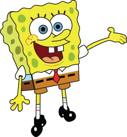 Spongebob Square Pants Howdy Sticker