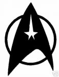 Star Trek Logo Sticker 2