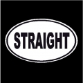 Straight Oval Decal