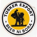 Tusker Export Beer Ni Bora Sticker