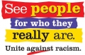 united against racism sticker 44