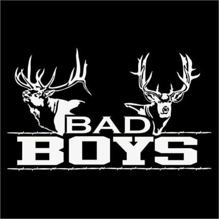Bad Boys Hunting Sticker