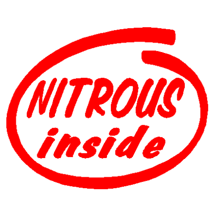 Nitrous inside decal