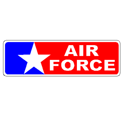 Air Force vinyl decal