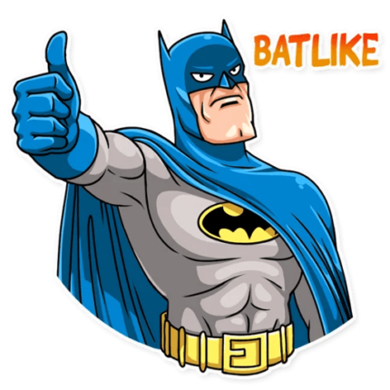 batman comic book_sticker 2