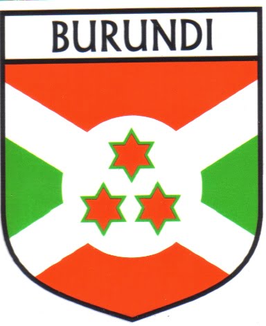 Burundi Flag Crest Decal Sticker