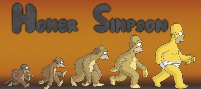 Evolution of a Homer Sticker