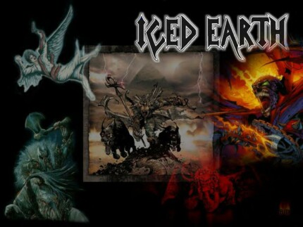 Iced Earth Color Band Sticker