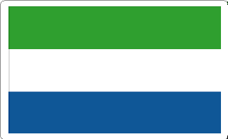 SierraLeone Flag Decal