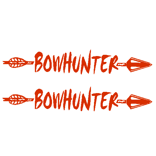 Bow hunter decal