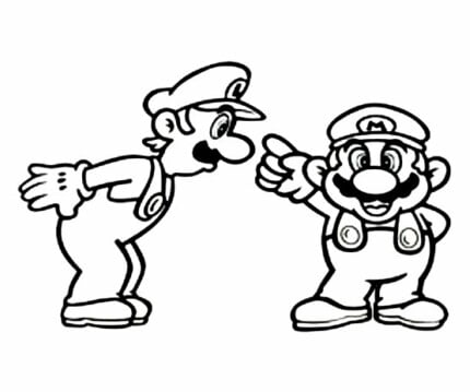 Super Mario Brothers Sticker 2