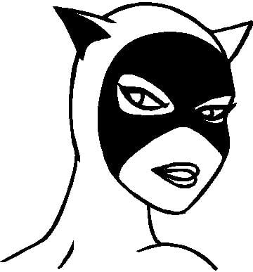Bat Sticker Cat Woman