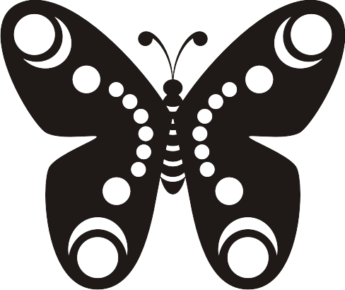 Butterfly Vinyl Window or Wall Decal 7
